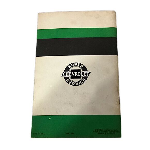 Servicing The 1955 Chevrolet 4 Barrel CARBURETOR Booklet Manual Vintage Green.  - Picture 7 of 8